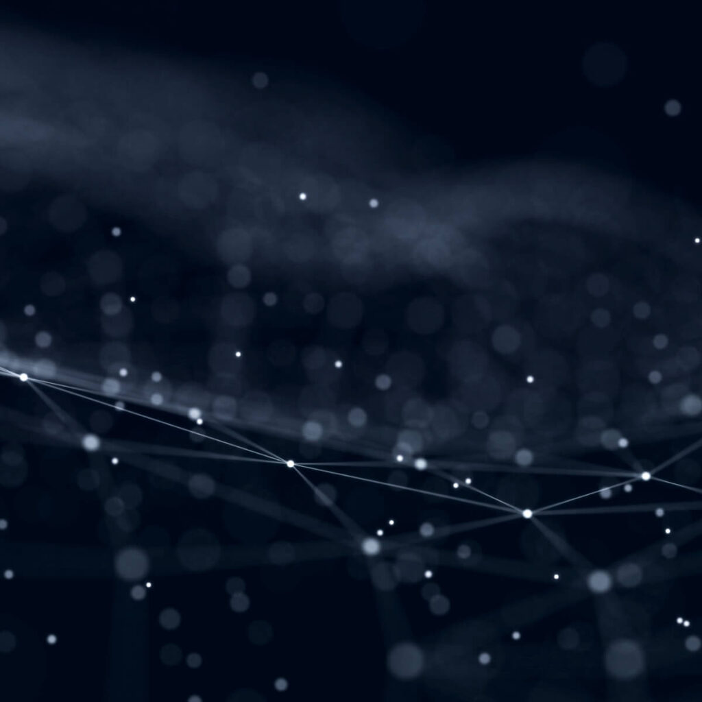 abstract grid representing application integration network