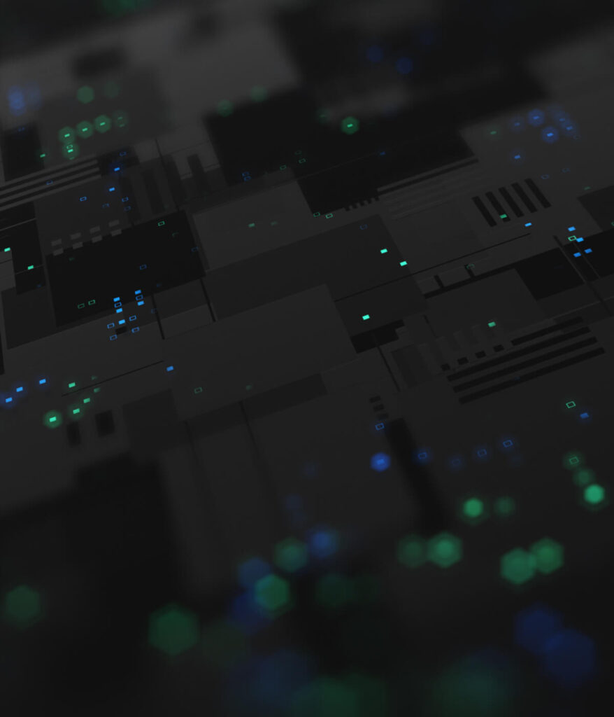 abstract representation of technology foundation