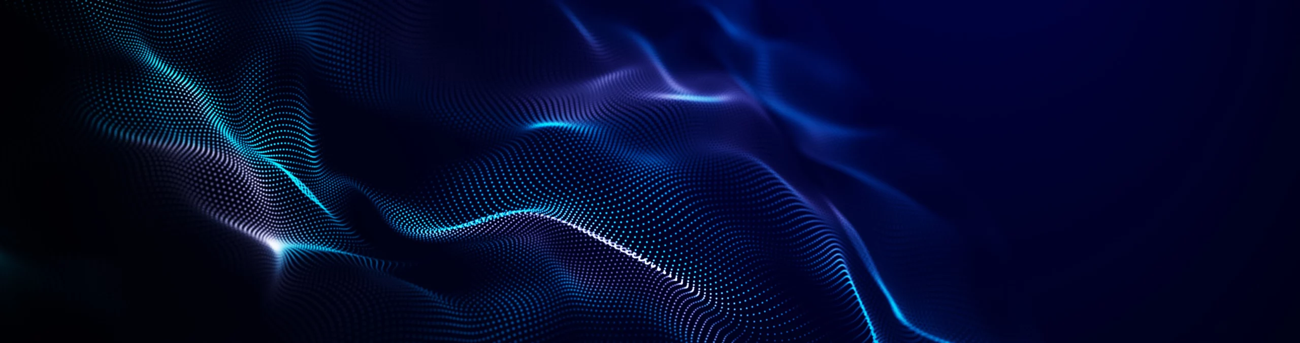 abstract technology waves